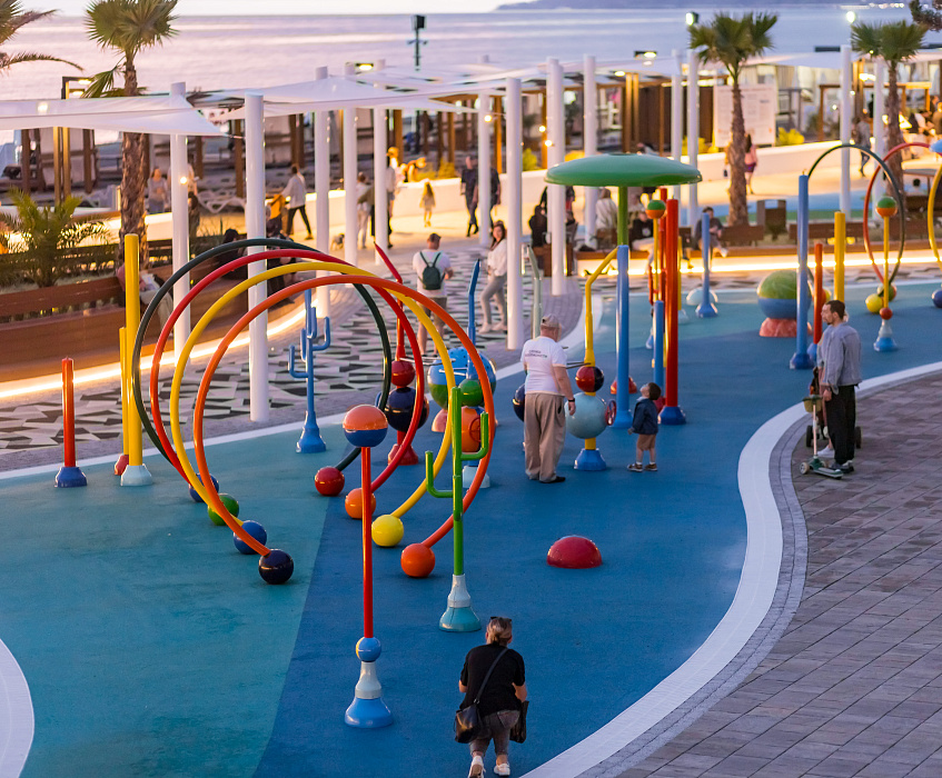 Комплекс-набережная  "Новая Ривьера"