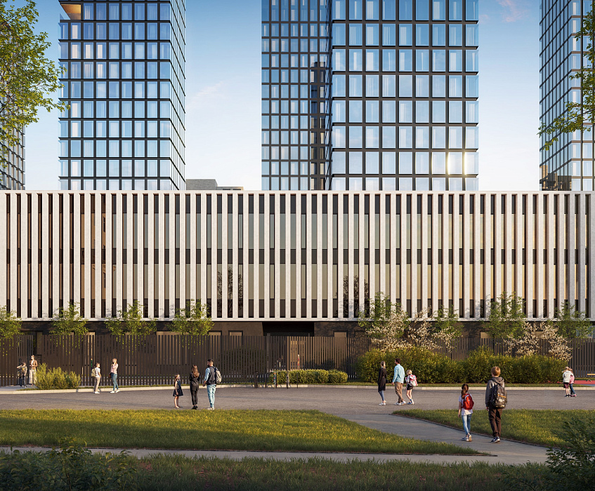 Школа и детский сад в квартале Life Time