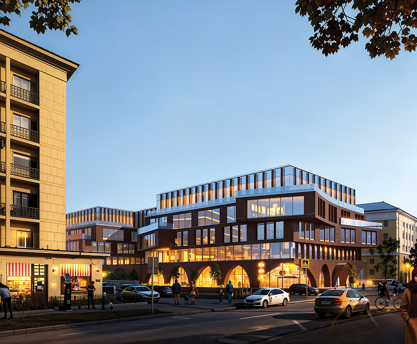 Бизнес-центр на Попова, 38