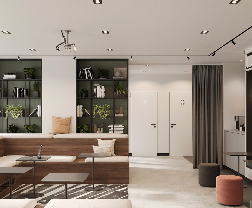 Комьюнити-центр в проекте Статус на Черниговской (GloraX Premium Черниговская)