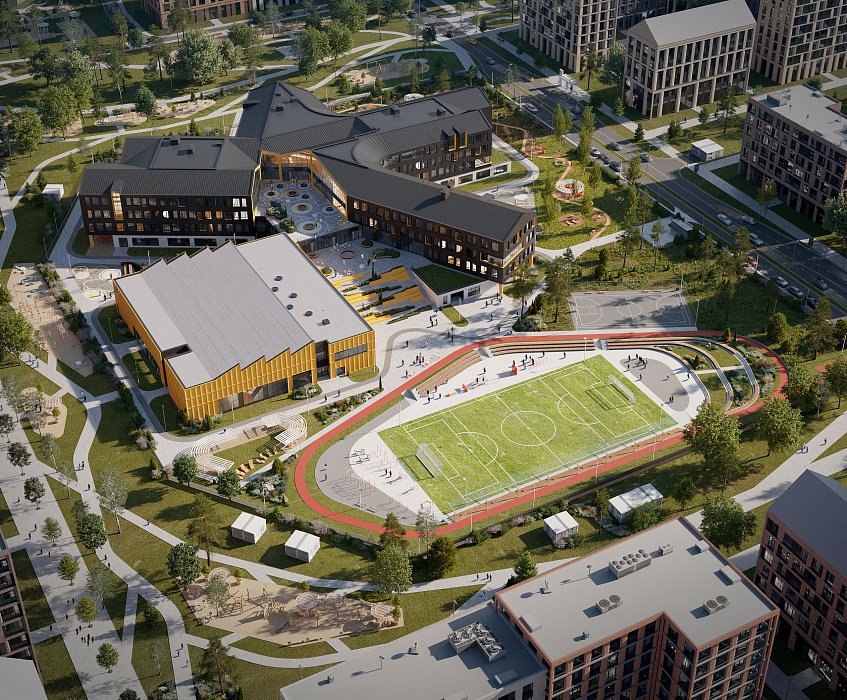 Школа в ЖК NEWПИТЕР