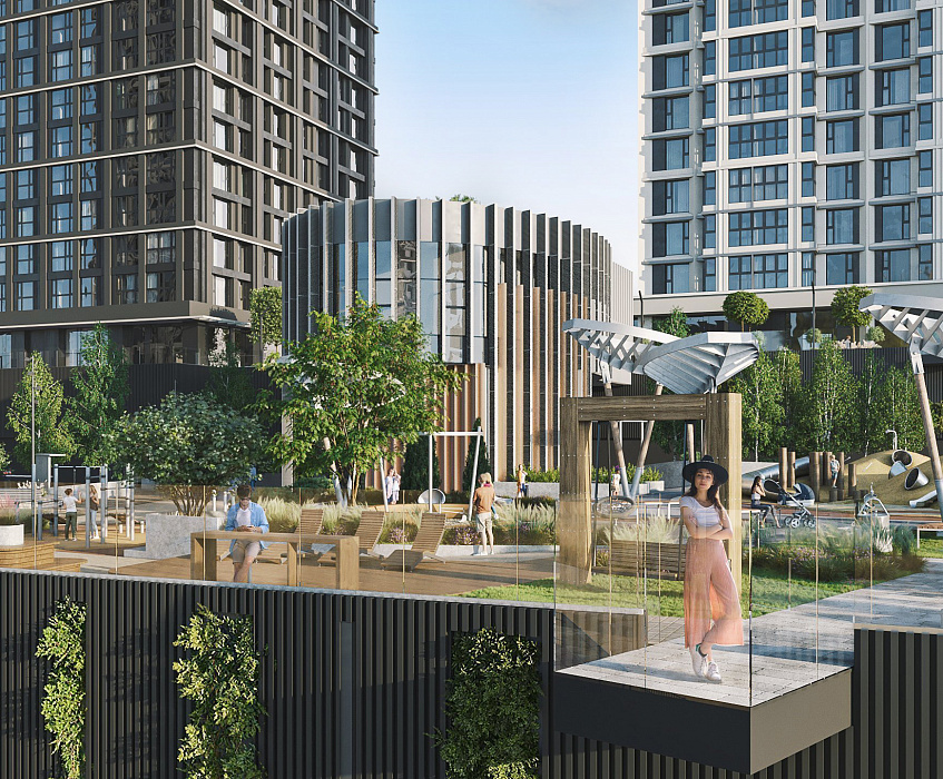 Панорамный жилой комплекс «Небо над Енисеем»