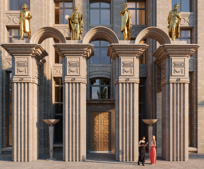 Высотка на Жукова