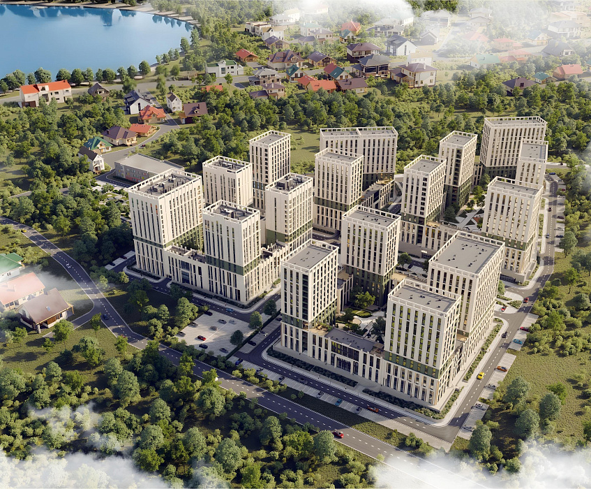 Дом у озера Моне