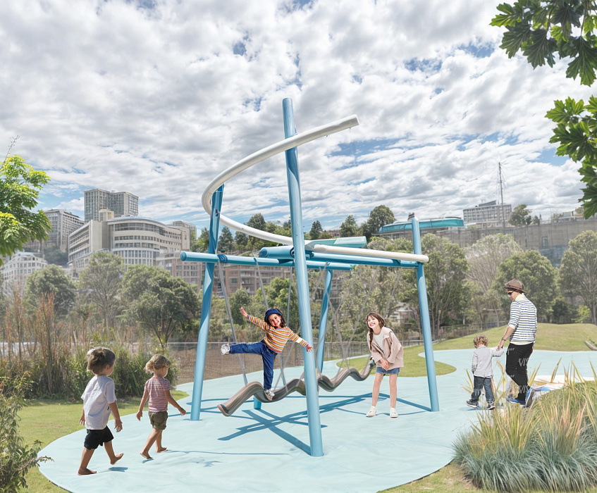 Детское игровое пространство  «Речные воды»