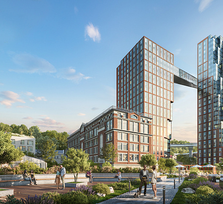 Комьюнити-центр в проекте Статус на Черниговской (GloraX Premium Черниговская)