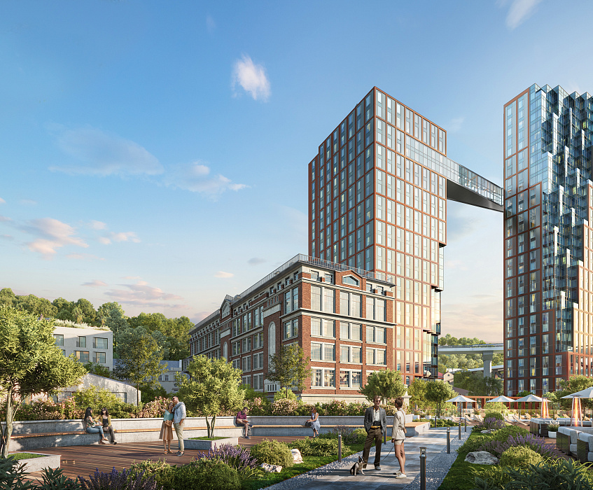 Комьюнити-центр в проекте Статус на Черниговской (GloraX Premium Черниговская)