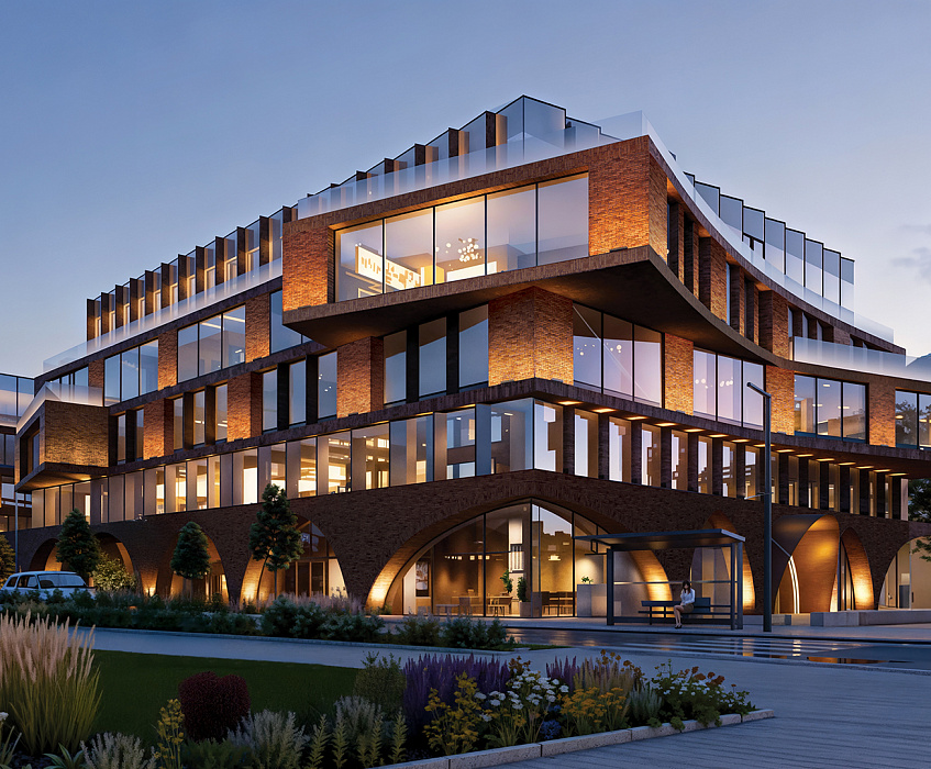 Бизнес-центр на Попова, 38