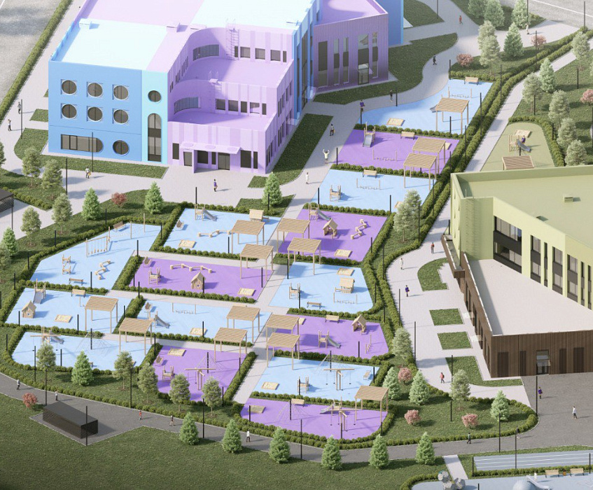 Образовательный кластер в ЖК «Дмитровское небо»