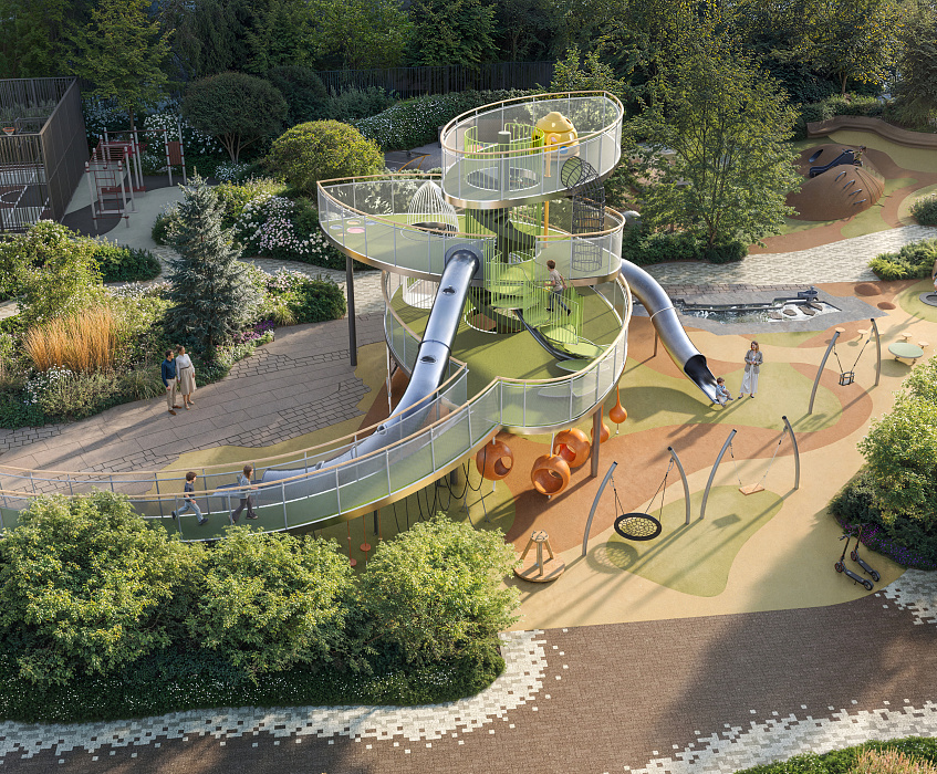 Тихий зелёный элитный квартал «Тишинский бульвар»