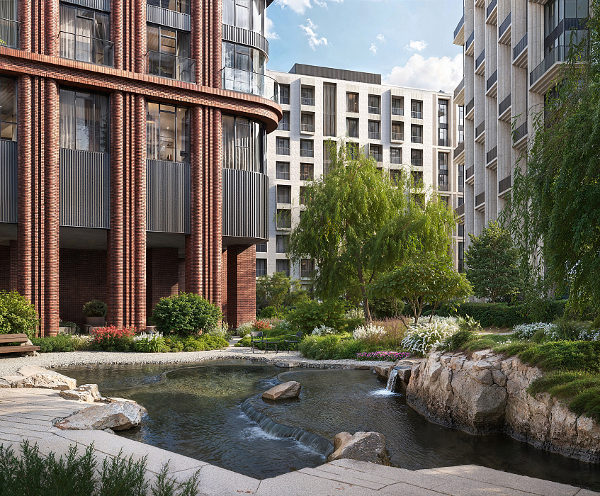 Тихий зелёный элитный квартал «Тишинский бульвар»