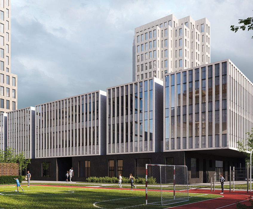 Школа и детский сад в квартале Life Time