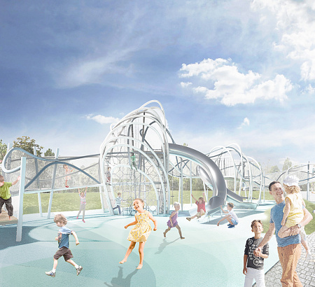 Детское игровое пространство  «Речные воды»