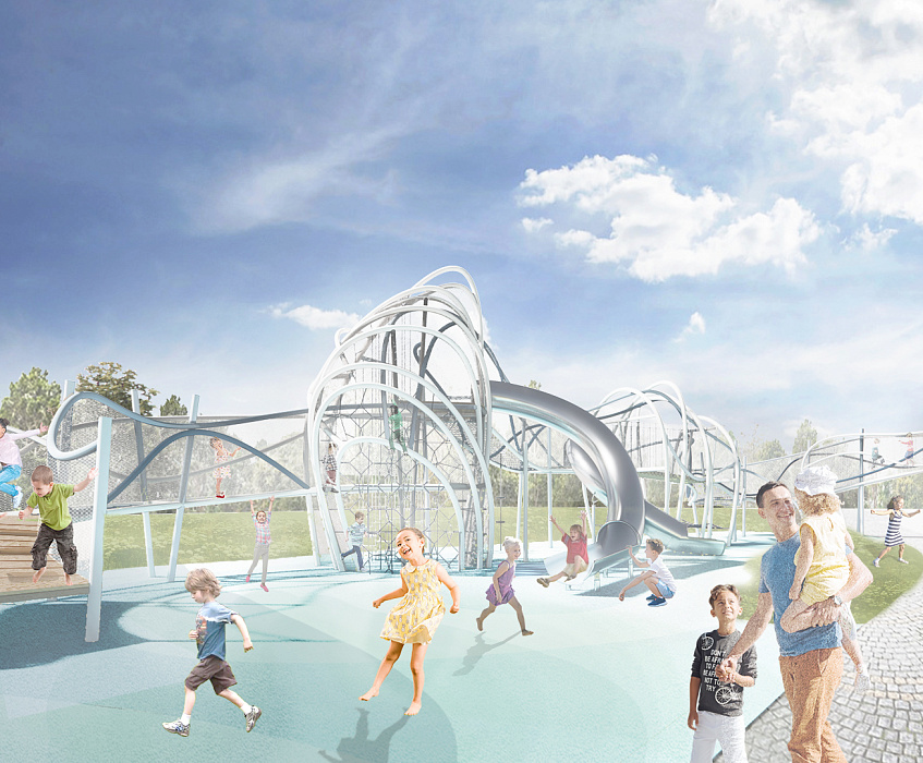 Детское игровое пространство  «Речные воды»