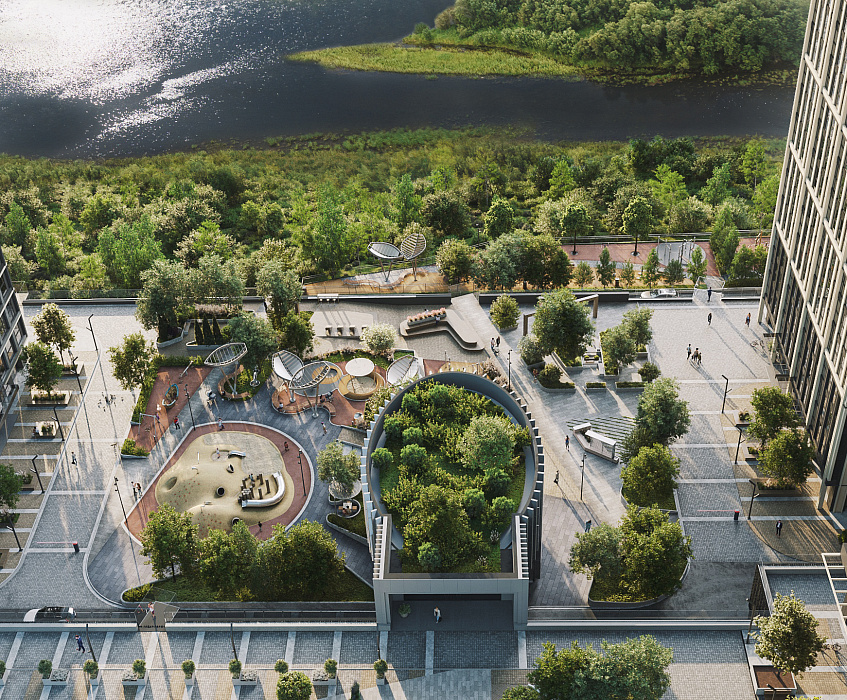 Панорамный жилой комплекс «Небо над Енисеем»